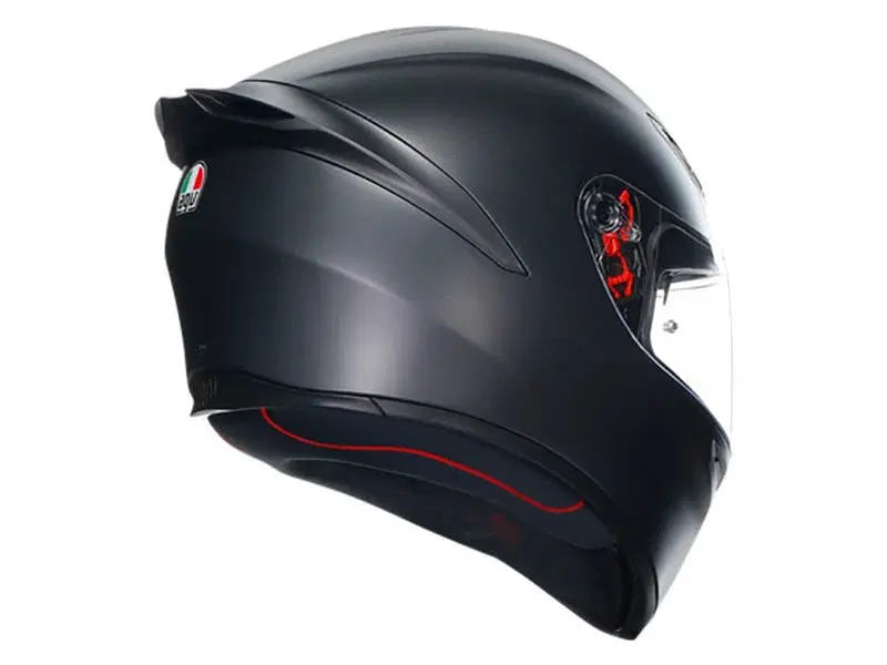 Load image into Gallery viewer, קסדה מלאה לאופנוע/קטנוע איי ג'י וי שחור מט AGV K1S 22.06