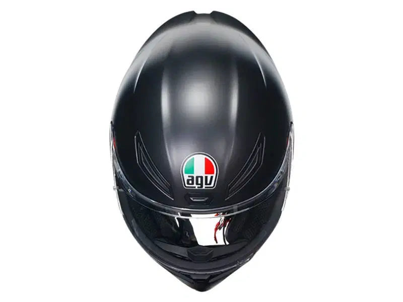 Load image into Gallery viewer, קסדה מלאה לאופנוע/קטנוע איי ג'י וי שחור מט AGV K1S 22.06