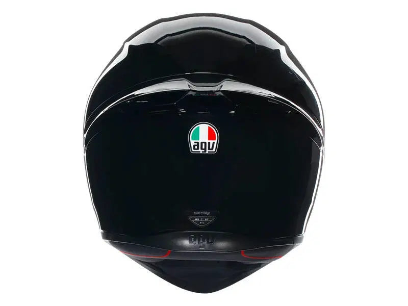 Load image into Gallery viewer, קסדה מלאה לאופנוע/קטנוע איי ג'י וי שחור מבריק AGV K1S 22.06