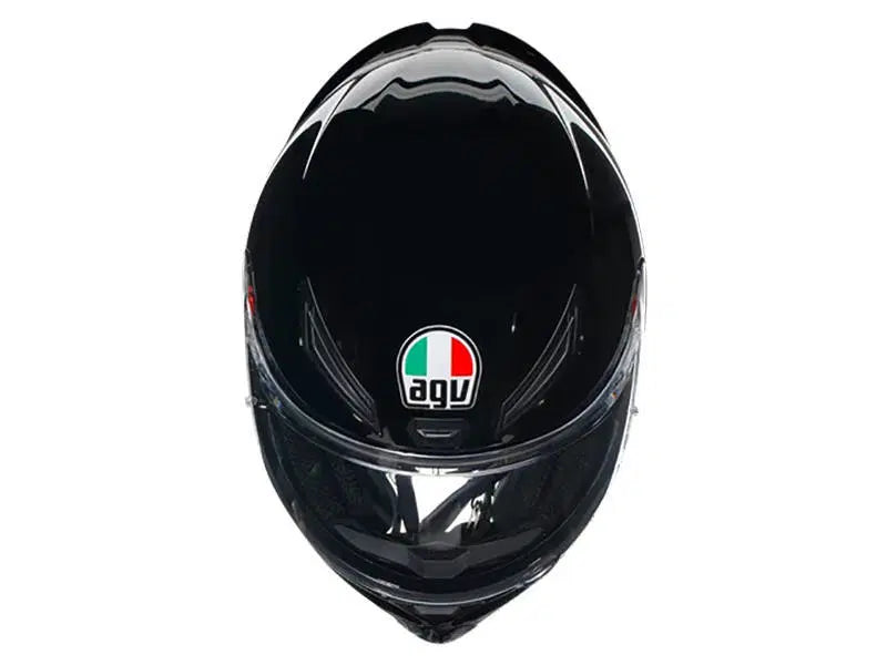 Load image into Gallery viewer, קסדה מלאה לאופנוע/קטנוע איי ג'י וי שחור מבריק AGV K1S 22.06