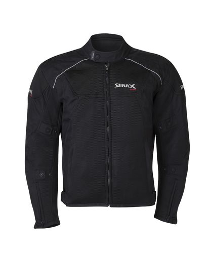 Load image into Gallery viewer, מעיל רכיבה לאופנוע/קטנוע רב עונתי ספרקס שחור SPARX S-Ride