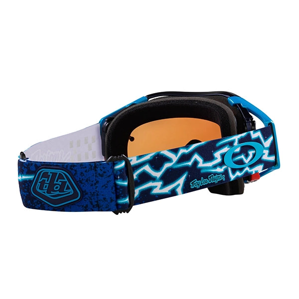 Load image into Gallery viewer, משקפי אבק אוקלי כחול OAKLEY Airbrake MX TLD Blue Lightening W/Prizm Sapphire