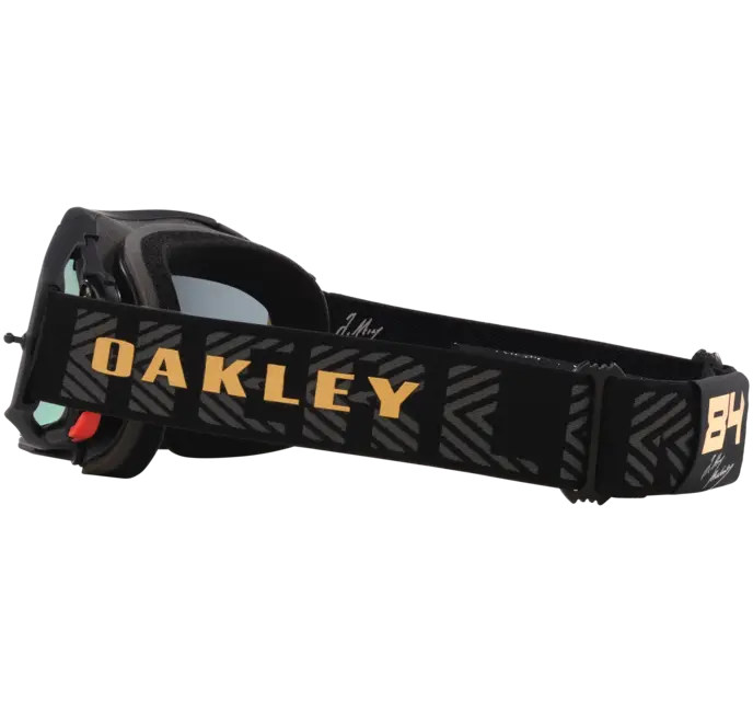 Load image into Gallery viewer, משקף אבק אוקלי שחור OAKLEY Airbrake MX Herlings Sig W-24K Iridium