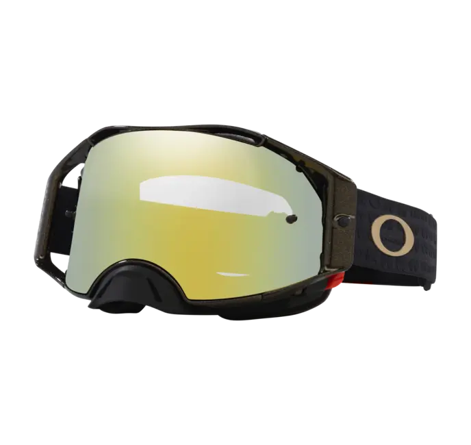 Load image into Gallery viewer, משקפי אבק אוקלי שחור OAKLEY Airbrake MX Anny W-24K Iridium
