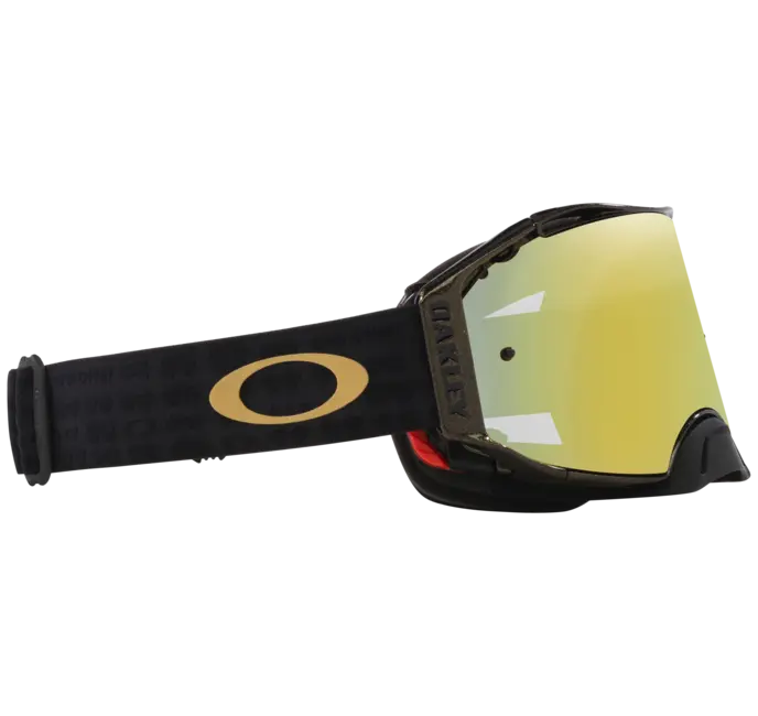 Load image into Gallery viewer, משקפי אבק אוקלי שחור OAKLEY Airbrake MX Anny W-24K Iridium