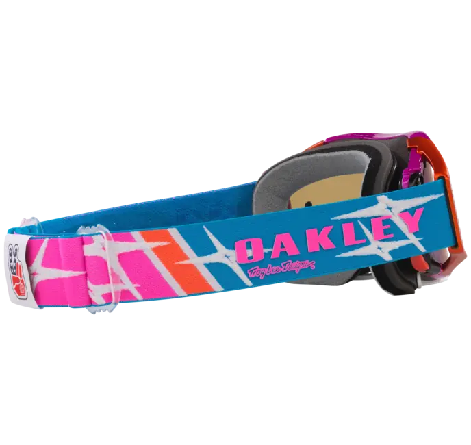 Load image into Gallery viewer, משקפי אבק אוקלי כחול/ורוד OAKLEY Airbrake MX TLD Speed Stars W/Black Ice Iridium