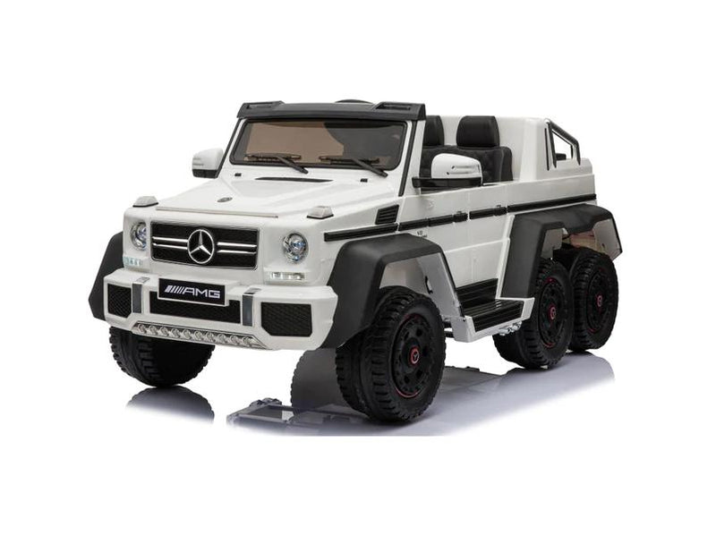 Load image into Gallery viewer, ג׳יפ חשמלי ממונע לילדים ג׳י קלאס 24 וולט כולל שלט הוריםMercedes-Benz G63 AMG 6x6 24V