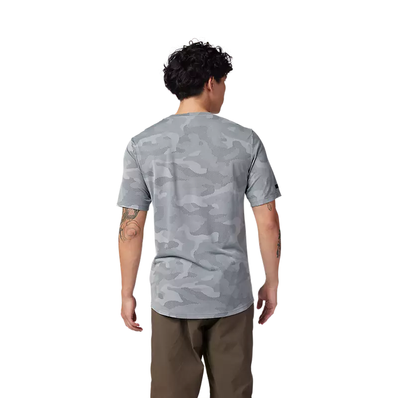 Load image into Gallery viewer, חולצת רכיבה קצרה לאופניים פוקס רנג'ר אפור FOX Ranger Tru Dri SS