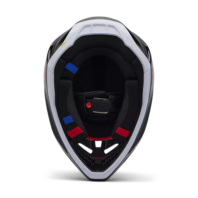 Load image into Gallery viewer, קסדה לאופנוע שטח/טרקטורון פוקס וי 3 אדום/שחור FOX V3 Divider V25