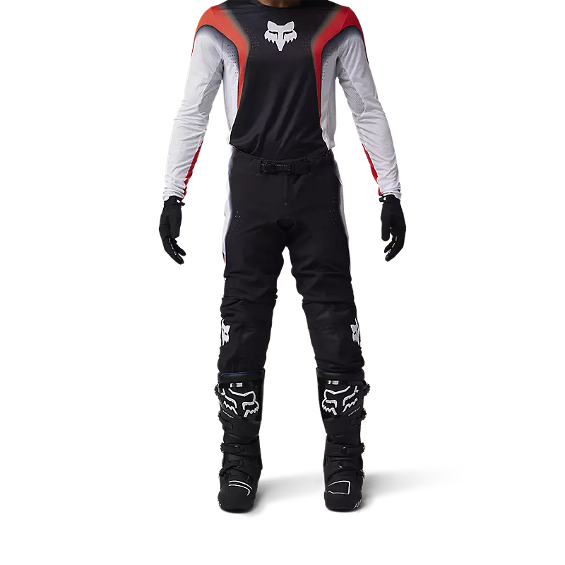 Load image into Gallery viewer, חליפת רכיבה לאופנוע שטח/טרקטורון פוקס פלקסאייר שחור/אדום FOX Flexair INFINITE V25