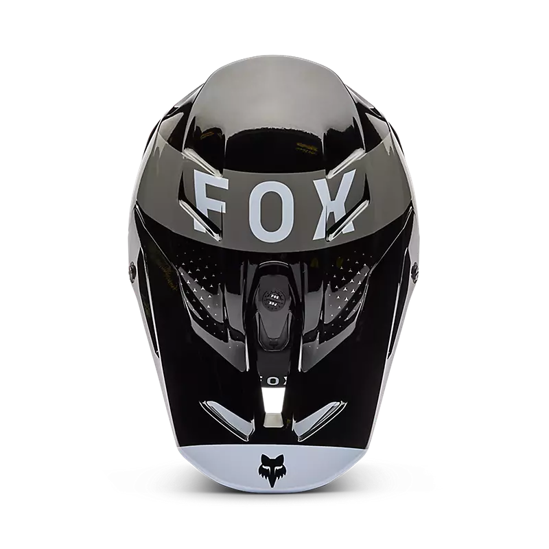 Load image into Gallery viewer, קסדה לאופנוע שטח/טרקטורון פוקס וי 3 שחור FOX V3 Tine V26