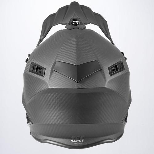 Load image into Gallery viewer, קסדה לאופנוע שטח/טרקטורון אפ איקס אר הליום קרבון שחור FXR Helium Carbon 22.06