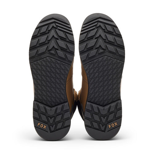 Load image into Gallery viewer, מגף רכיבה לאופנוע אדוונצ׳ר חצי פוקס חום FOX Defend ADV V25