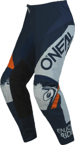 Load image into Gallery viewer, חליפת רכיבה לאופנוע שטח/טרקטורון אוניל כחול/כתום ONEAL Element Shocker