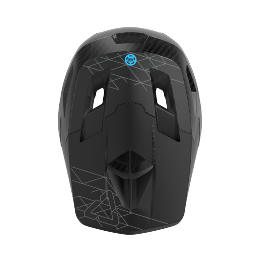 Load image into Gallery viewer, קסדה פולפייס לאופניים/קורקינט חשמלי ליט קרבון 6.0 שחור LEATT MTB Gravity 6.0 Carbon V24 Stealth