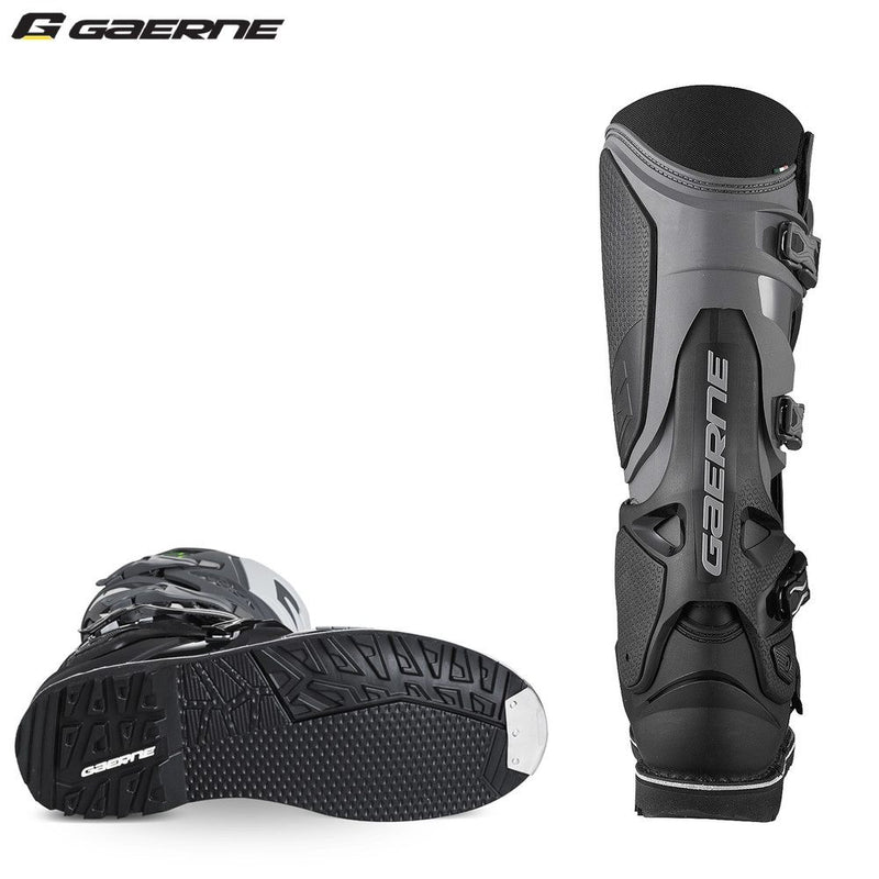 Load image into Gallery viewer, מגף רכיבה לאופנוע גארנה אס גי 22 שחור/אפור Gaerne SG22 Gore-Tex