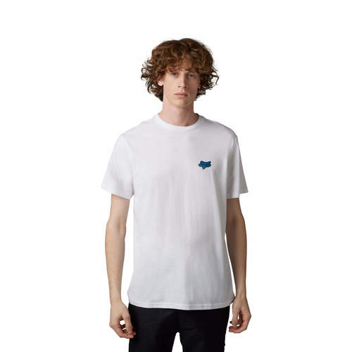 Load image into Gallery viewer, חולצת טי שירט פוקס רייסינג לבן FOX Morphic ss perm tee V23