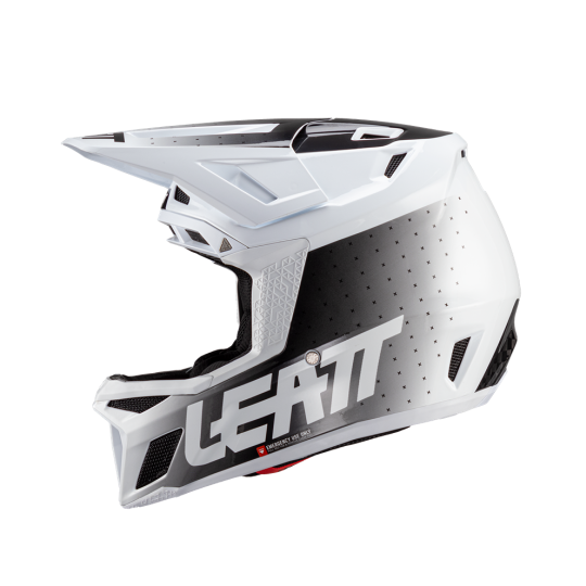 Load image into Gallery viewer, קסדה פולפייס לאופניים/קורקינט חשמלי ליט 8.0 לבן LEATT MTB Gravity 8.0 V24 White