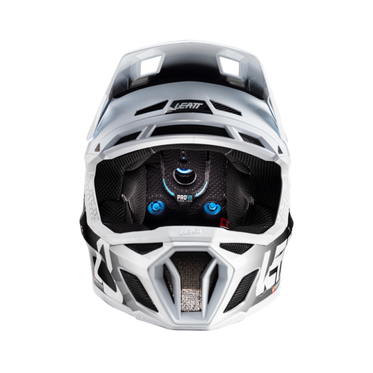 Load image into Gallery viewer, קסדה פולפייס לאופניים/קורקינט חשמלי ליט 8.0 לבן LEATT MTB Gravity 8.0 V24 White