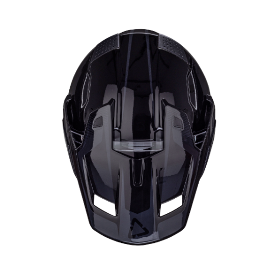 Load image into Gallery viewer, קסדה אדוונצ'ר ליט 8.5 שחור כולל משקף אבק LEATT ADV 8.5 V25 Stealth