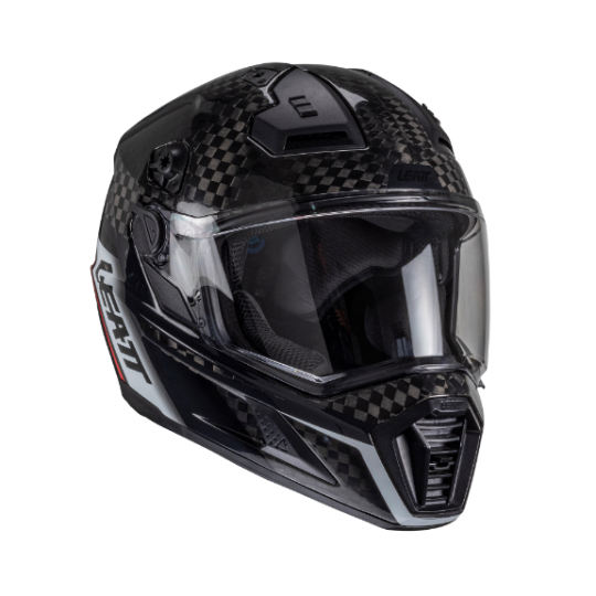 Load image into Gallery viewer, קסדה אדוונצ'ר ליט 9.5 קרבון כולל משקף אבק LEATT ADV 9.5 V25 Carbon