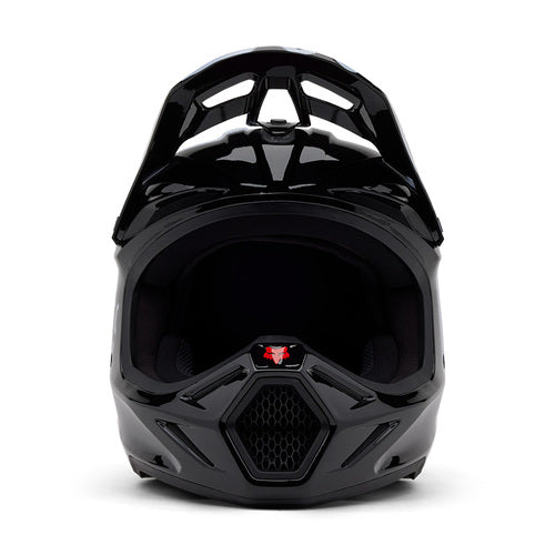 Load image into Gallery viewer, קסדה לאופנוע שטח/טרקטורון פוקס וי 3 שחור/לבן FOX V3 SEVENTY4 V25