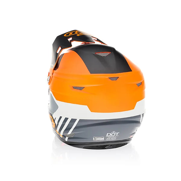 Load image into Gallery viewer, קסדה לאופנוע שטח/טרקטורון סיקס די כתום 6D ATR-2 Target Orange