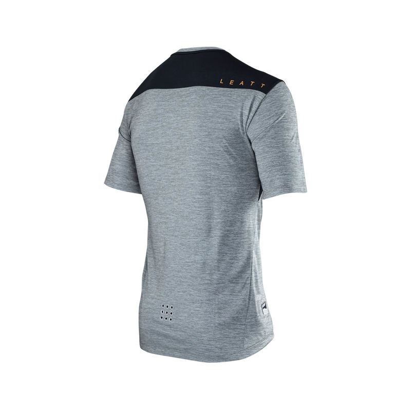 Load image into Gallery viewer, חולצת רכיבה קצרה ליט אפור LEATT MTB Trail 1.0 Granite
