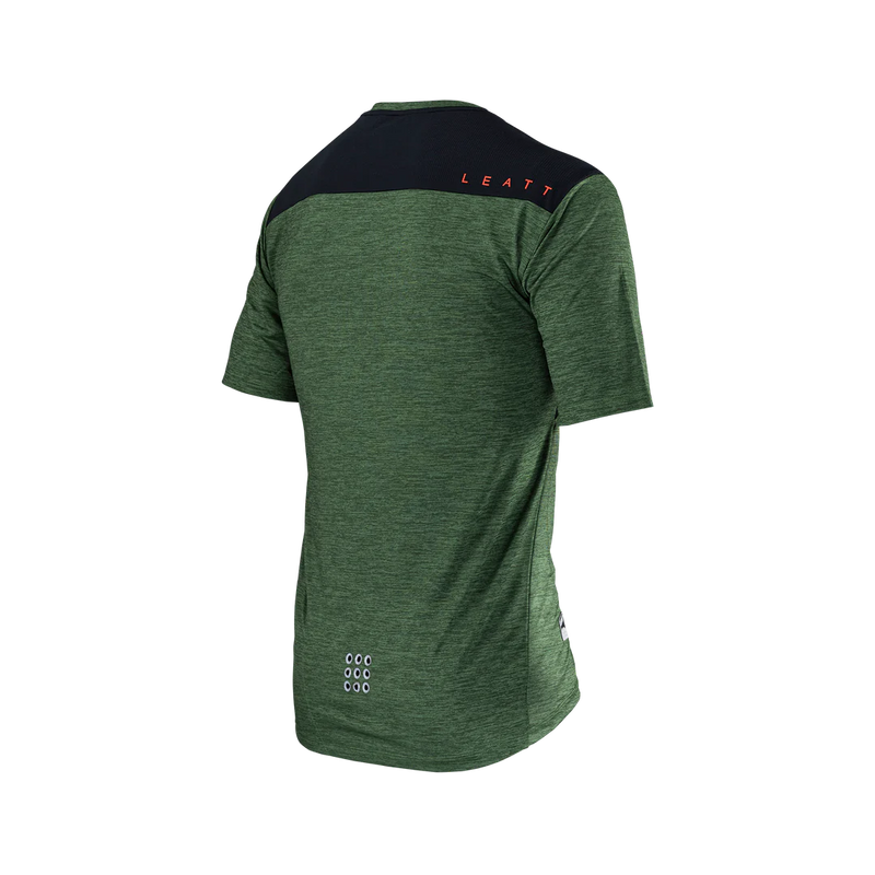 Load image into Gallery viewer, חולצת רכיבה קצרה ליט ירוק LEATT MTB Trail 1.0 Spinach