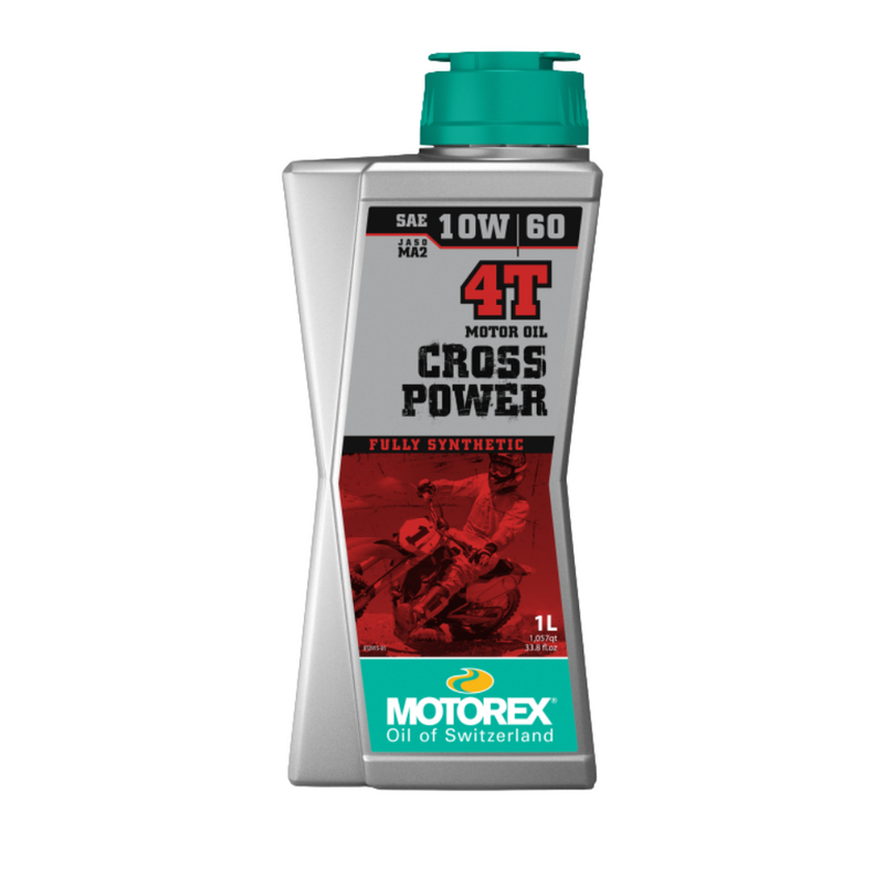 Load image into Gallery viewer, שמן מנוע מוטורקס 4 פעימות ליטר 1 MOTOREX 10W60 CROSS POWER 4T 1L
