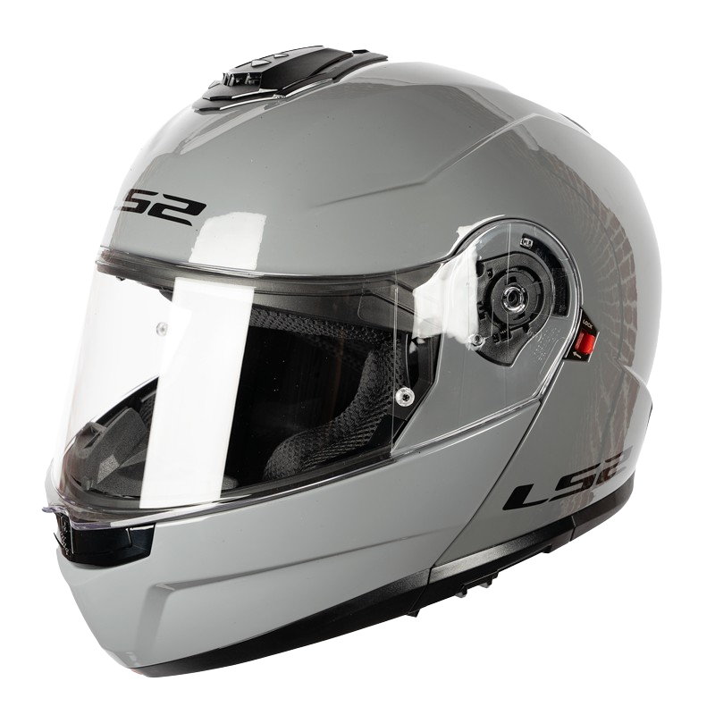 Load image into Gallery viewer, קסדה נפתחת אל אס 2 סטרוב 2 אפור בטון LS2 Strobe II FF908 22.06