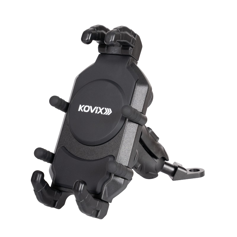 Load image into Gallery viewer, מתקן לטלפון כולל בולם זעזועים למראה KOVIX