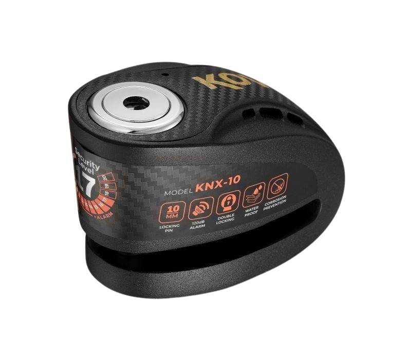 Load image into Gallery viewer, מנעול דיסק עם אזעקה KOVIX 10MM