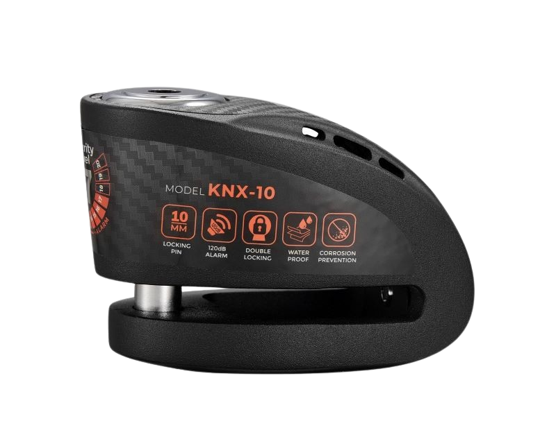 Load image into Gallery viewer, מנעול דיסק עם אזעקה KOVIX 10MM