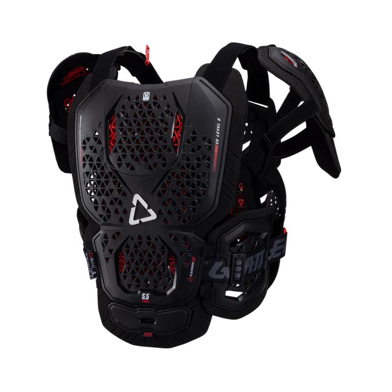 Load image into Gallery viewer, מגן חזה וגב צביצב ליט 5.5 שחור LEATT Chest Protector 5.5 Pro Evo
