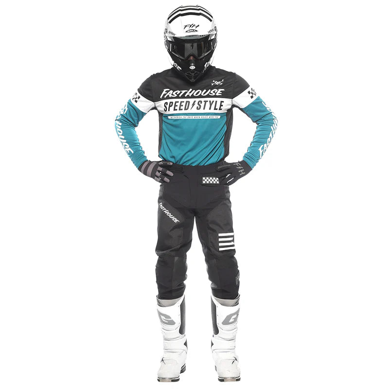 Load image into Gallery viewer, מכנס רכיבה פסטהאוס גריינדוס שחור Fasthouse Grindhouse Knox V25