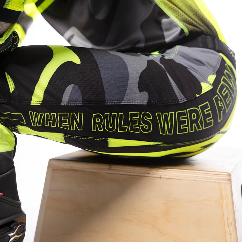 Load image into Gallery viewer, מכנס רכיבה פסטהאוס גריינדוס שחור/צהוב Fasthouse Grindhouse Riot