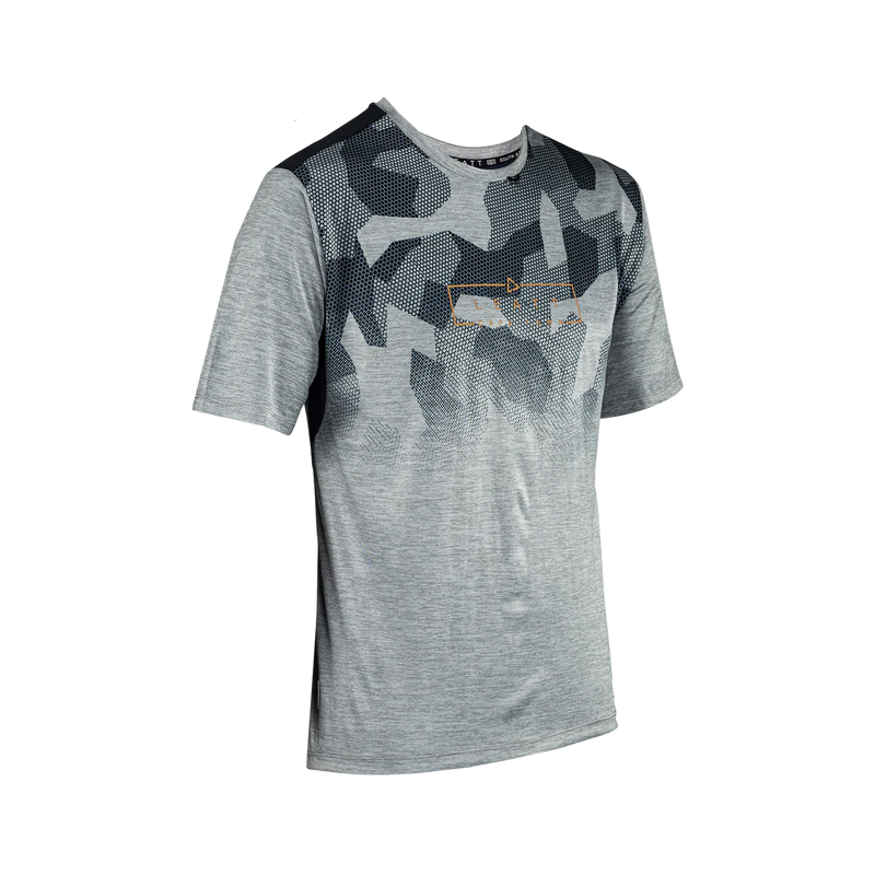 Load image into Gallery viewer, חולצת רכיבה קצרה ליט אפור LEATT MTB Trail 1.0 Granite