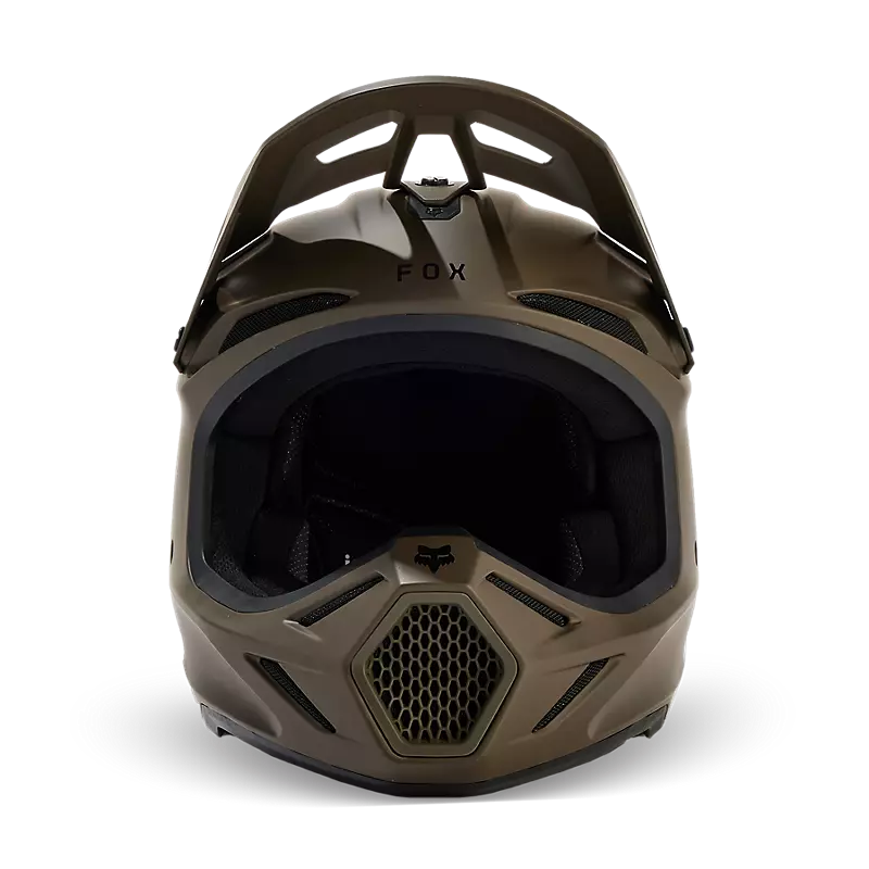 Load image into Gallery viewer, קסדה לאופנוע שטח/טרקטורון פוקס וי 3 חום Fox V3 Dirt V24