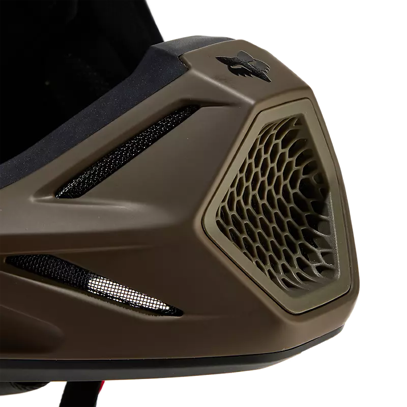 Load image into Gallery viewer, קסדה לאופנוע שטח/טרקטורון פוקס וי 3 חום Fox V3 Dirt V24