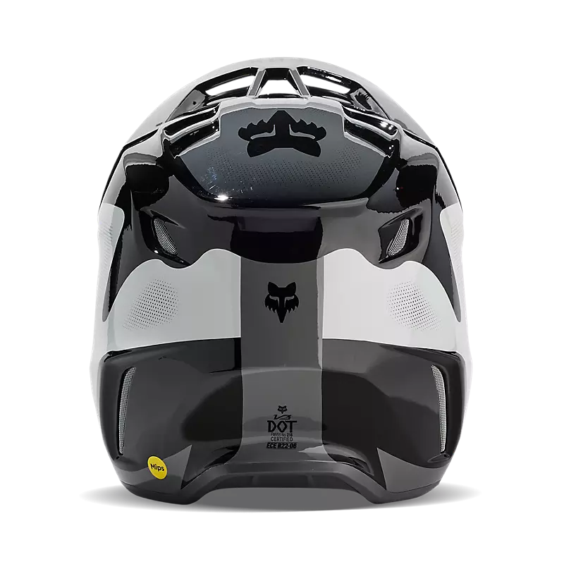 Load image into Gallery viewer, קסדה לאופנוע שטח/טרקטורון פוקס וי 3 אפור/שחור FOX V3 Revise V24