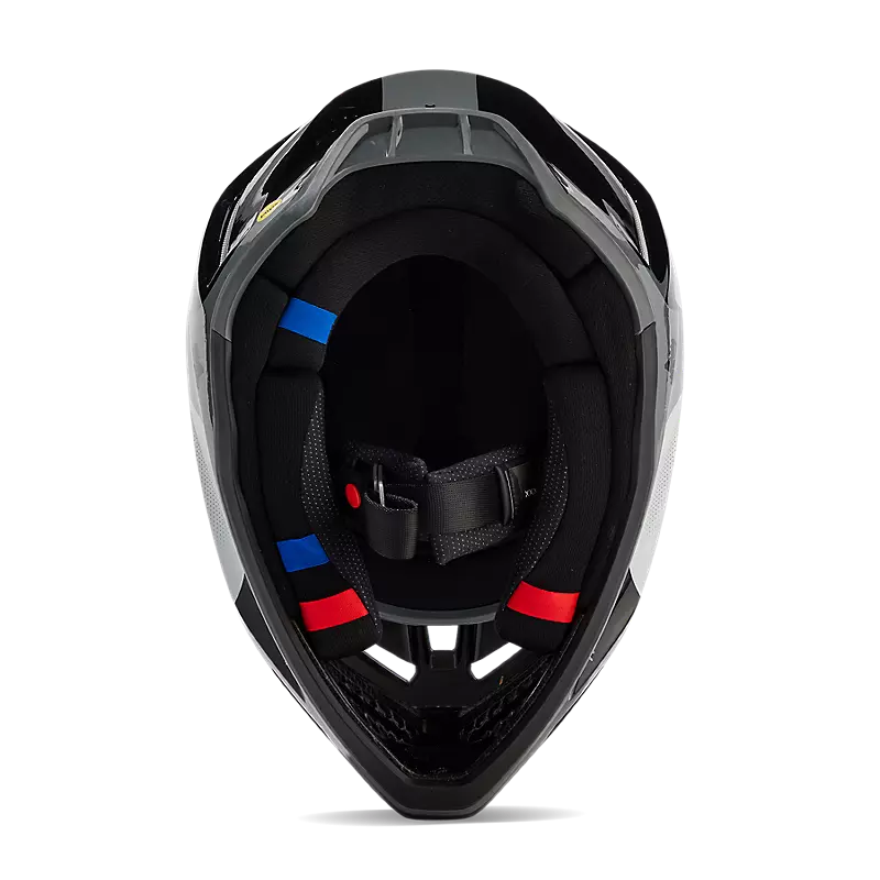 Load image into Gallery viewer, קסדה לאופנוע שטח/טרקטורון פוקס וי 3 אפור/שחור FOX V3 Revise V24