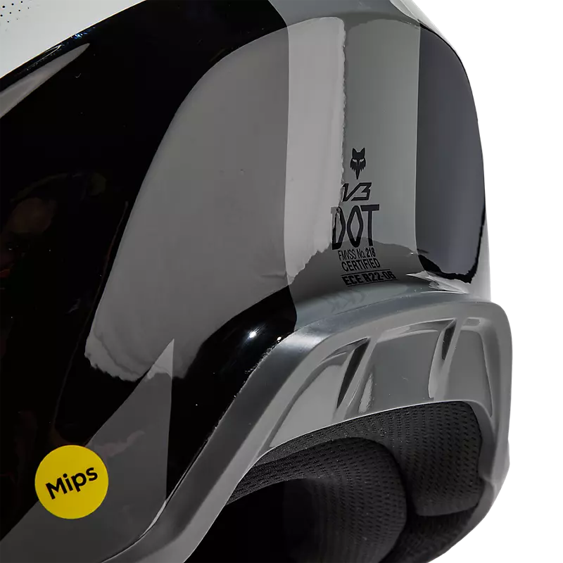 Load image into Gallery viewer, קסדה לאופנוע שטח/טרקטורון פוקס וי 3 אפור/שחור FOX V3 Revise V24