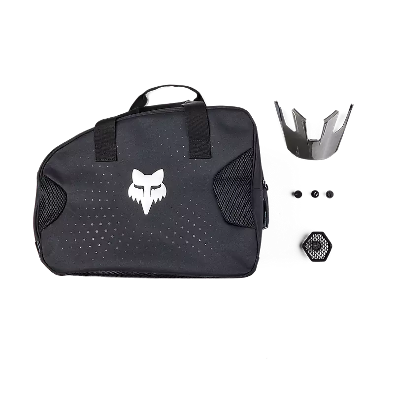 Load image into Gallery viewer, קסדה לאופנוע שטח/טרקטורון פוקס וי 3 אפור/שחור FOX V3 Revise V24