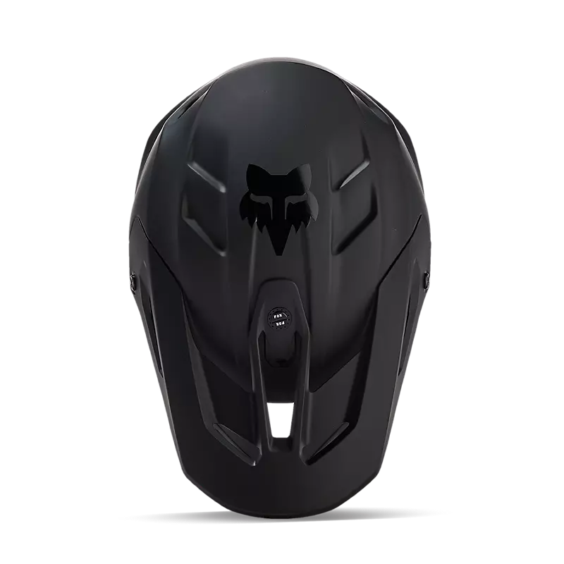 Load image into Gallery viewer, קסדה לאופנוע שטח/טרקטורון פוקס וי 3 שחור FOX V3 Solid V24