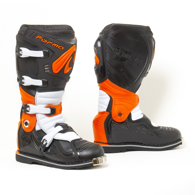 Load image into Gallery viewer, מגף רכיבה לאופנוע שטח/טרקטורון פורמה שחור/כתום Forma Terrain Evolution TX V24