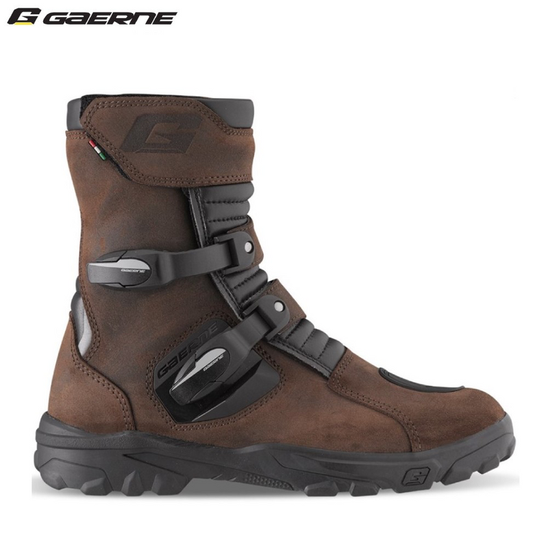 Load image into Gallery viewer, מגף רכיבה לאופנוע אדוונצ׳ר חצי גארנה חום Gaerne G.Dune