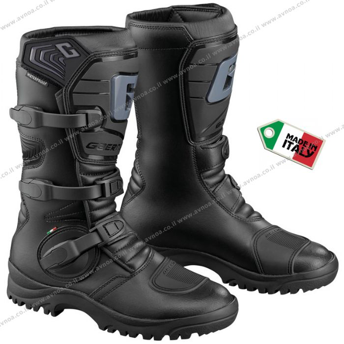 Load image into Gallery viewer, מגף רכיבה לאופנוע אדוונצ׳ר גארנה שחור Gaerne G-Adventure Aquatech