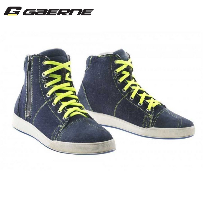 Load image into Gallery viewer, נעל רכיבה ממוגנת לאופנוע/קטנוע גארנה ג׳ינס GAERNE. G.Voyager Denim