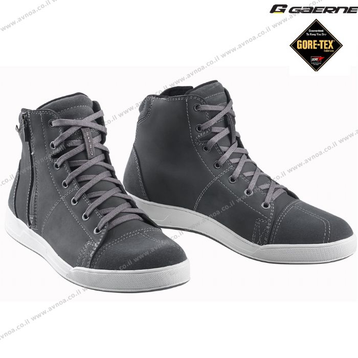 Load image into Gallery viewer, נעל רכיבה ממוגנת לאופנוע/קטנוע גארנה נגד מים אפור Gaerne Voyager CDG Gore Tex
